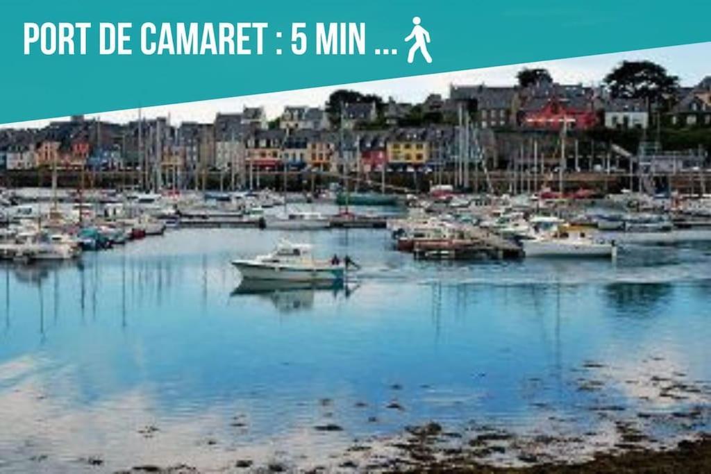 Ti Rouz/Wifi/Port A Pieds Villa Camaret-sur-Mer Eksteriør billede