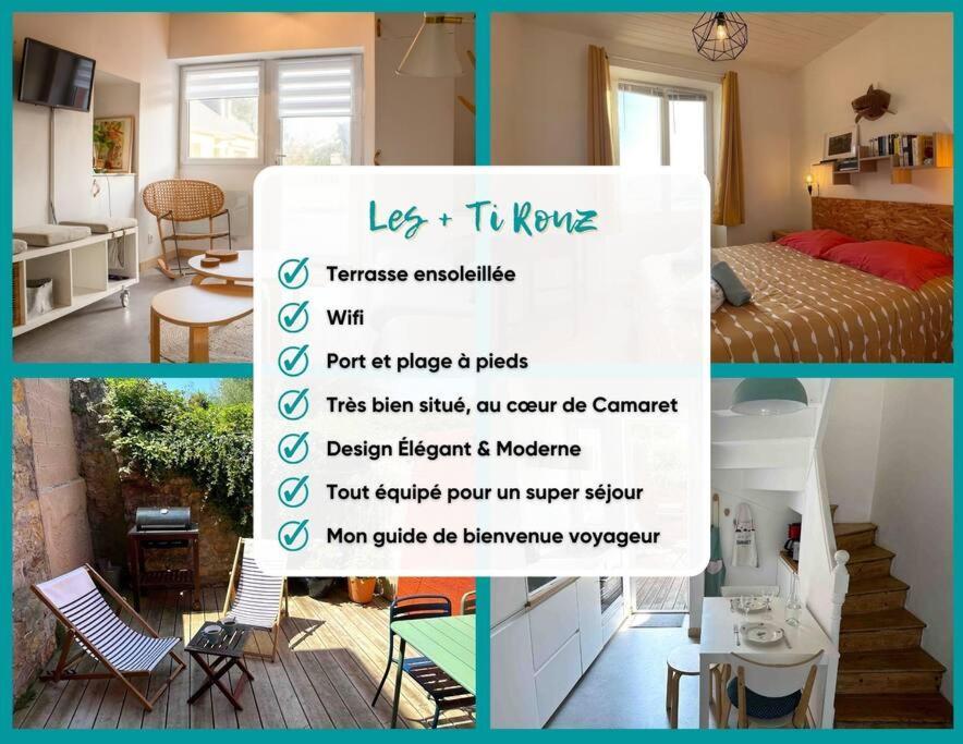 Ti Rouz/Wifi/Port A Pieds Villa Camaret-sur-Mer Eksteriør billede
